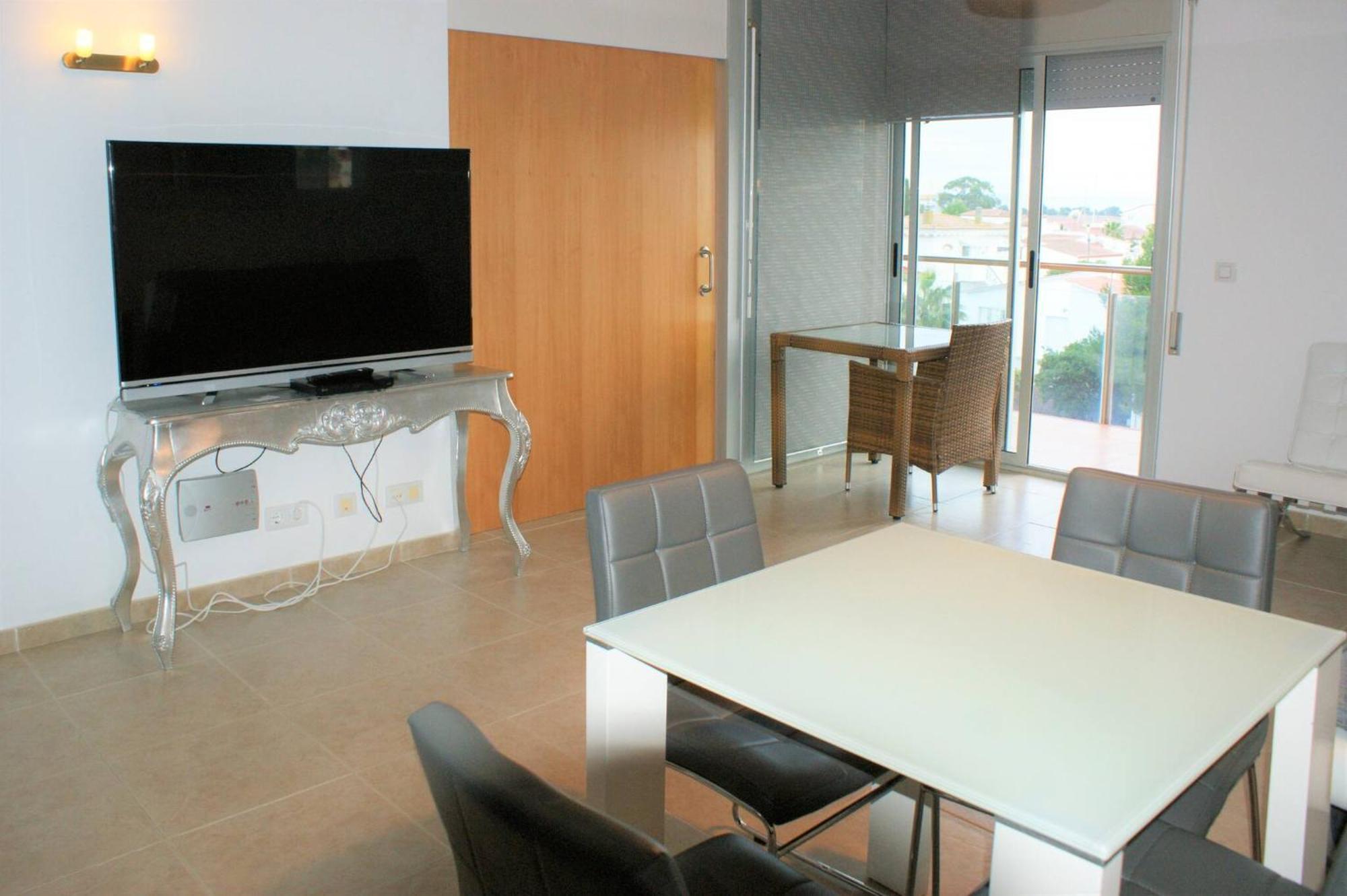 Apartamento En Roses Con Vistas Al Canal Y Piscina 외부 사진